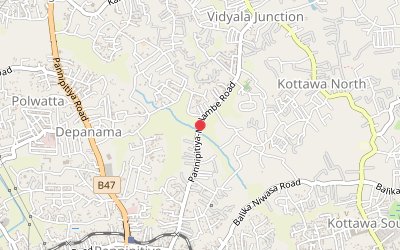 Malambe map