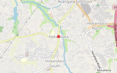 Hokandara map