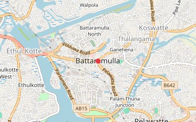 Battaramulla map