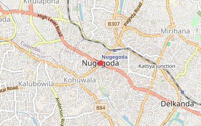 Nugegoda map