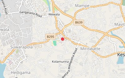 Piliyandala map