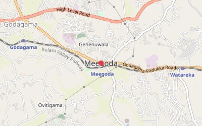 Meegoda map