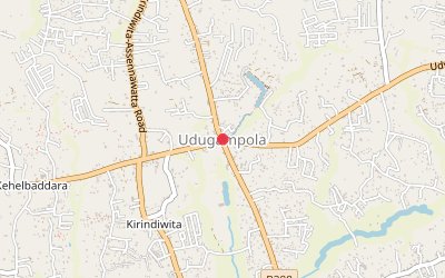 Udugampola map