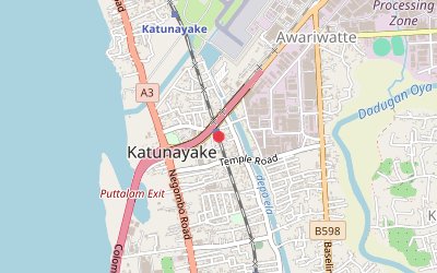 Katunayake IPZ map