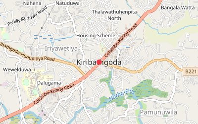 Kiribathgoda map