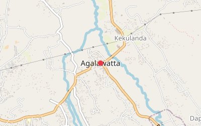 Agalawatta map