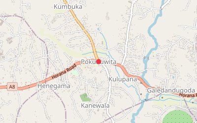 Pokunuwita map