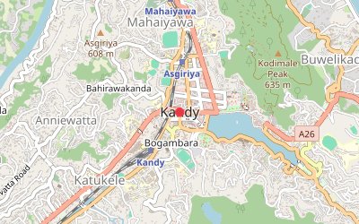 Kandy map