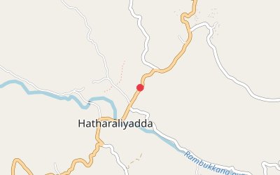 Hataraliyadda map