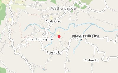 Uduwela map
