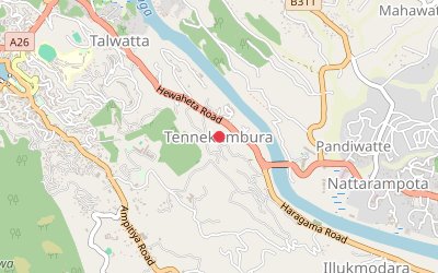 Tennekumbura map