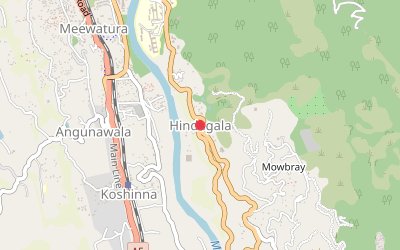 Hindagala map
