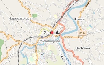 Gampola map