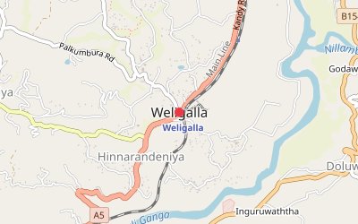 Weligalla map