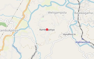 Rambukpitiya map