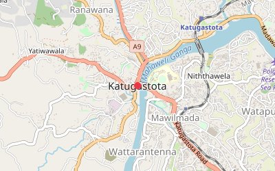 Katugastota map