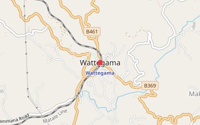 Wattegama map