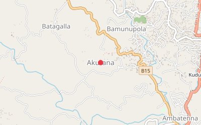 Akurana map