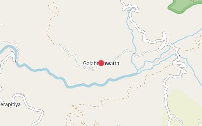Galabodawatta map