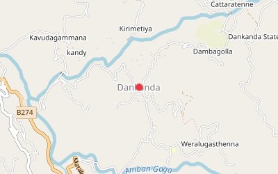 Dankanda map
