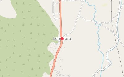 Lenadora map