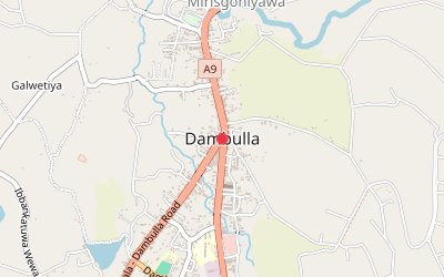 Dambulla map