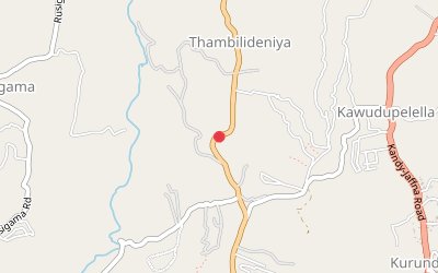 Mahawela map
