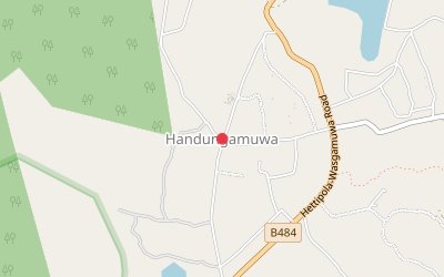 Handungamuwa map