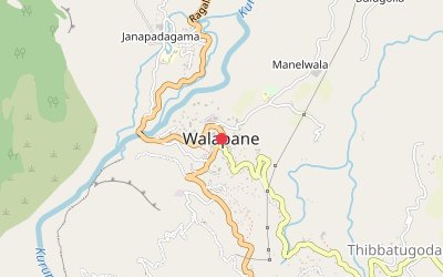 Walapane map