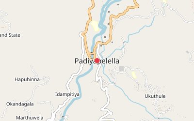 Padiyapelella map
