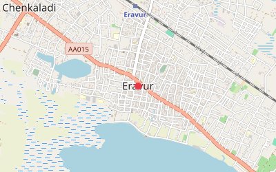Eravur map