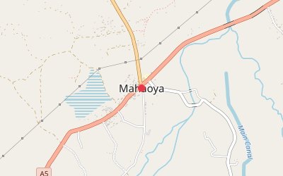 Mahaoya map