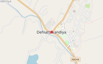Dehiattakandiya map