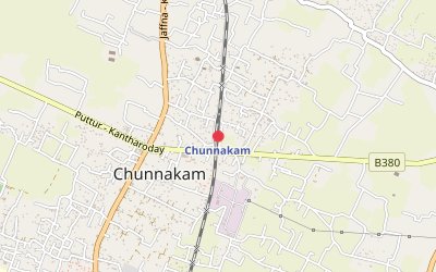 Chunnakam map