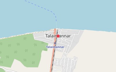 Talaimannar map