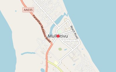 Mullaitivu map
