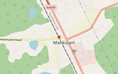 Mankulam map