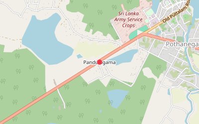 Pandulagama map