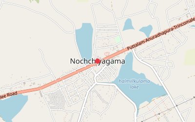 Nochchiyagama map