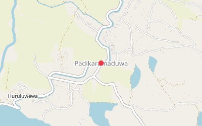 Padikaramaduwa map