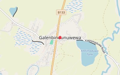 Galenbindunuwewa map