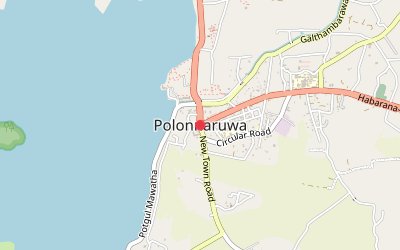 Polonnaruwa map