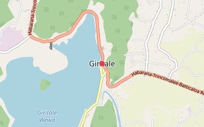 Giritale map