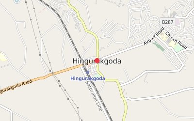 Hingurakgoda map