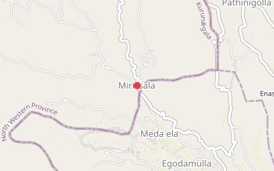 Mirissala map