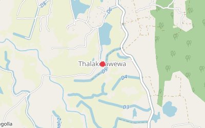 Thalakolawewa map