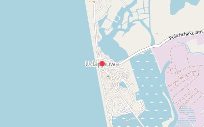 Udappuwa map