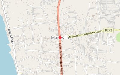 Marawila map