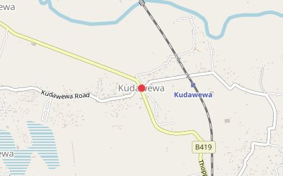 Kudawewa map