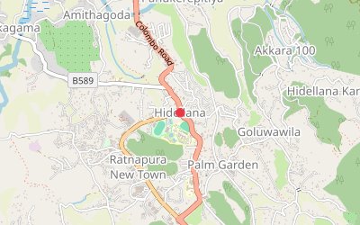 Hidellana map